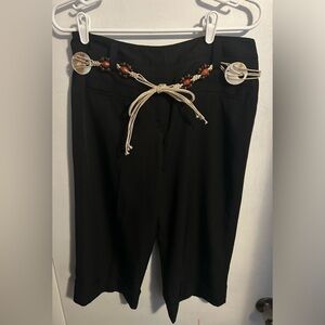 Larry Levine stretch capris